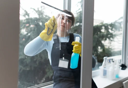 Nettoyage de vitres intérieures et extérieures à Jolivet